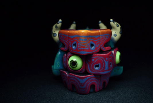 👁️👹Artists Handmade Art Monster Sculpture Rubik's Cube Toys🔥 Zorenza