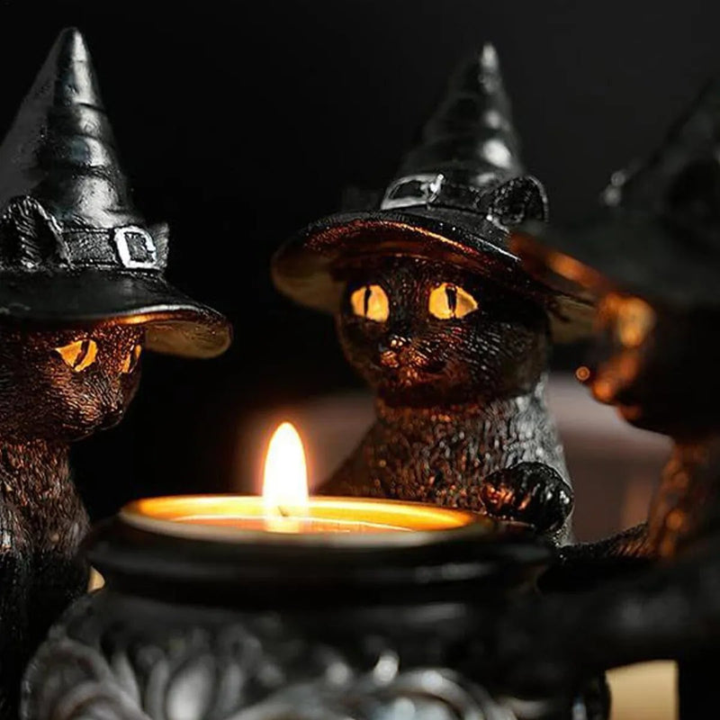 Kerzenhalter — geheimnisvolle Stimmung für Halloween Zorenza