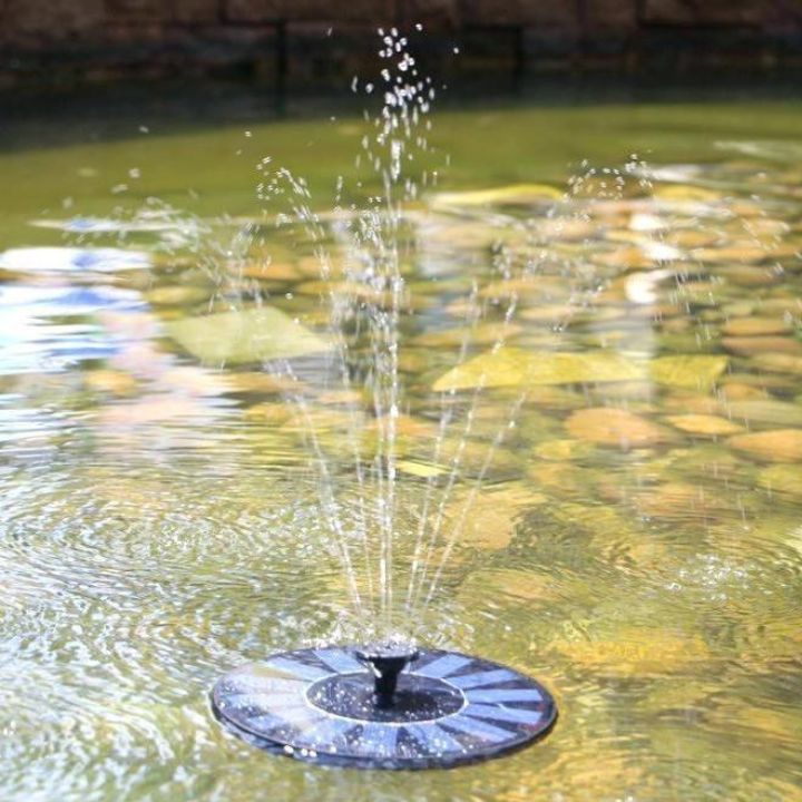 1+1 Gratis | Solarbetriebener Schwimmender Gartenbrunnen Zorenza