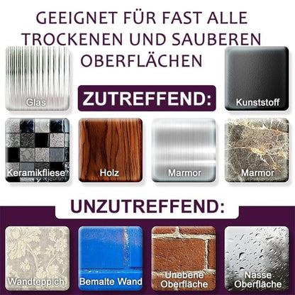 Wiederverwendbares, wasserdichtes doppelseitiges Klebeband (60 Stück) Zorenza