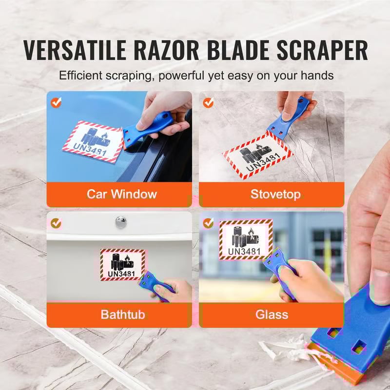 Plastic Razor Blade Scraper Zorenza
