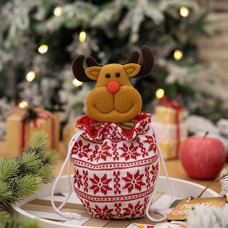 Strickpuppen Weihnachtsbeutel — Süße & besondere Geschenkidee Zorenza
