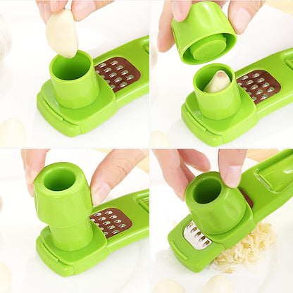 1+1 GRATIS | Praktische Knoblauchpresse – Ideal für kleine Portionen & hausgemachte Gerichte Zorenza