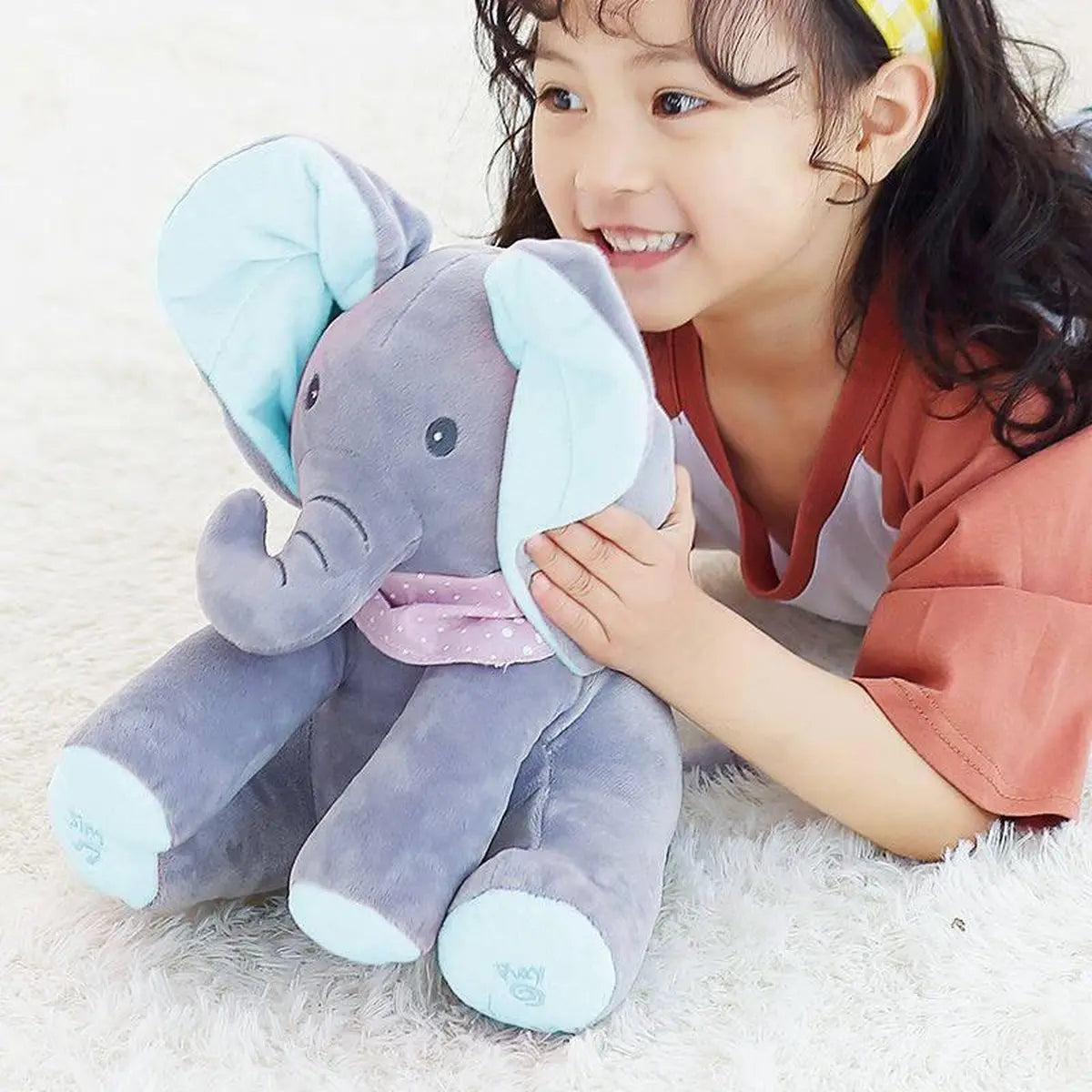 Plüsch-Elefant mit Musik – Bewegliche Ohren & Garantiertes Kinderlachen Zorenza