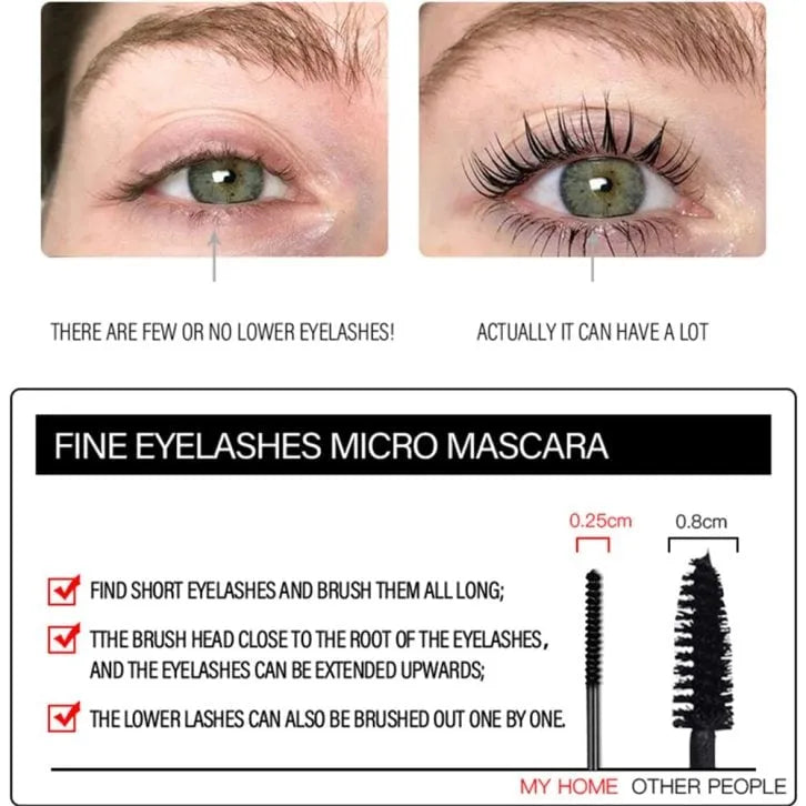 Wimpernverlängernde Mascara — makellose Länge und Volumen ohne Klümpchen Zorenza