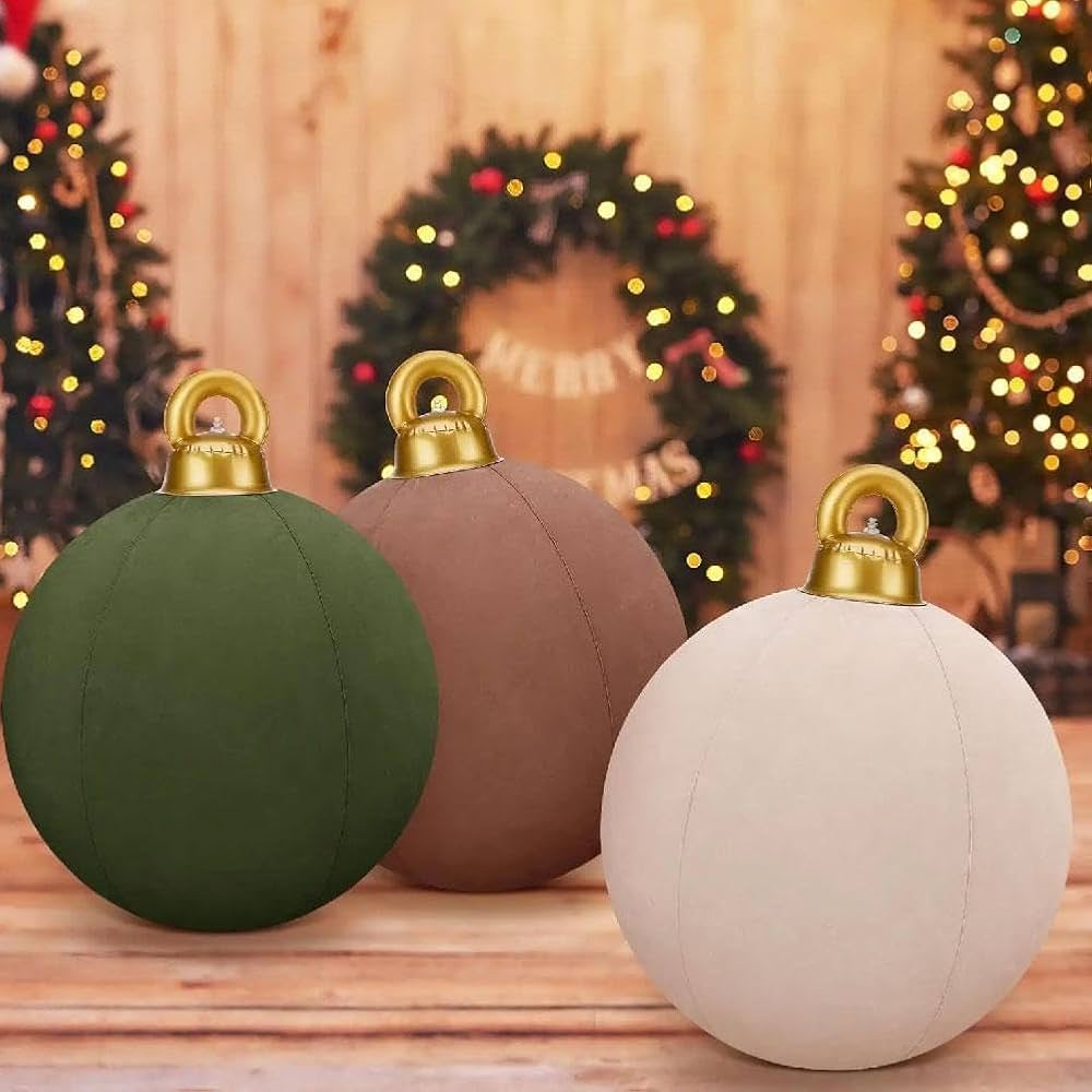 Aufblasbare Weihnachtskugeln groß — Stilvolle & überraschende Dekoidee Mivoza Deutschland