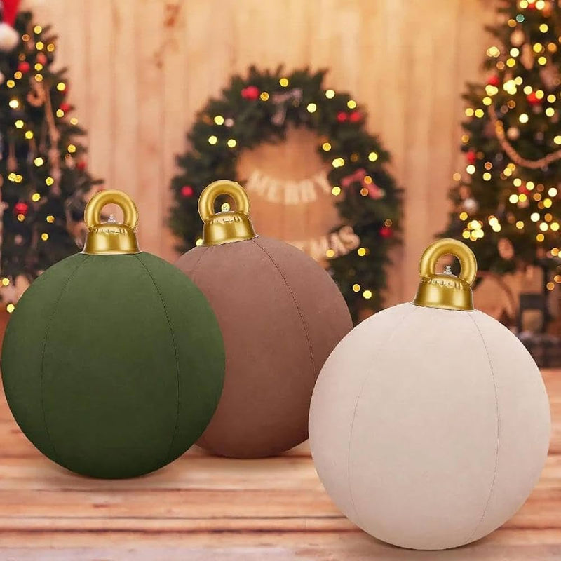 Aufblasbare Weihnachtskugeln groß — Stilvolle & überraschende Dekoidee Mivoza Deutschland