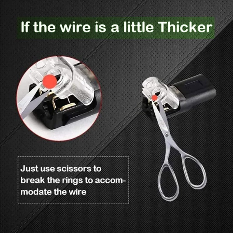 LED-Verbindungsstecker — schnelle und sichere Montage (20 Stück) Zorenza