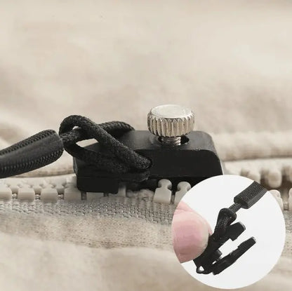 6+6 GRATIS | Abnehmbarer und austauschbarer Reißverschluss-Zipper – Schnelle Lösung Zorenza