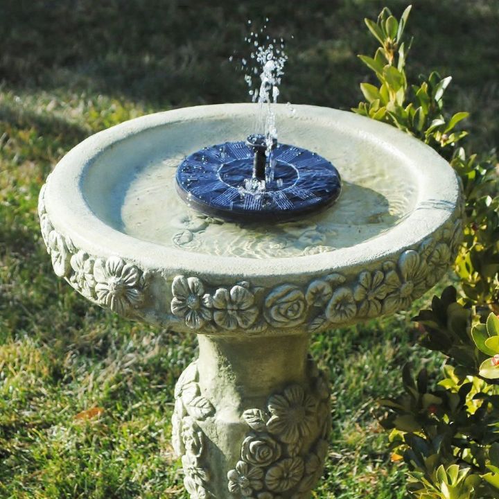 1+1 Gratis | Solarbetriebener Schwimmender Gartenbrunnen Zorenza