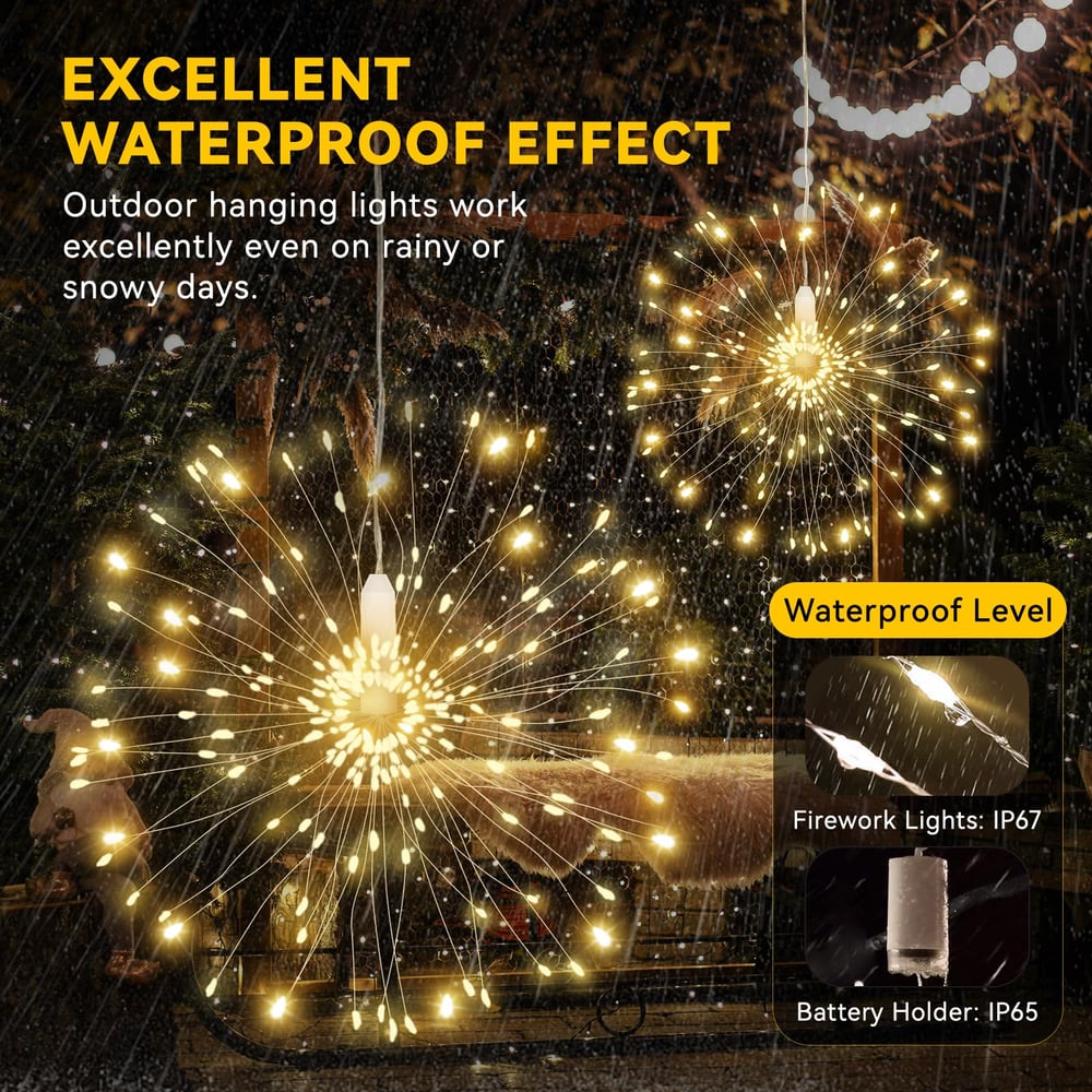 Lichterkette 3er Set | Flexibler Kupferdraht & Warmweißes Licht Zorenza