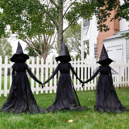 Halloween Hexengarten-Stecker – Wasserdekor für den Außenbereich Zorenza