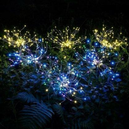 1+1 Graits - Solar Feuerwerk Lichterkette Zorenza