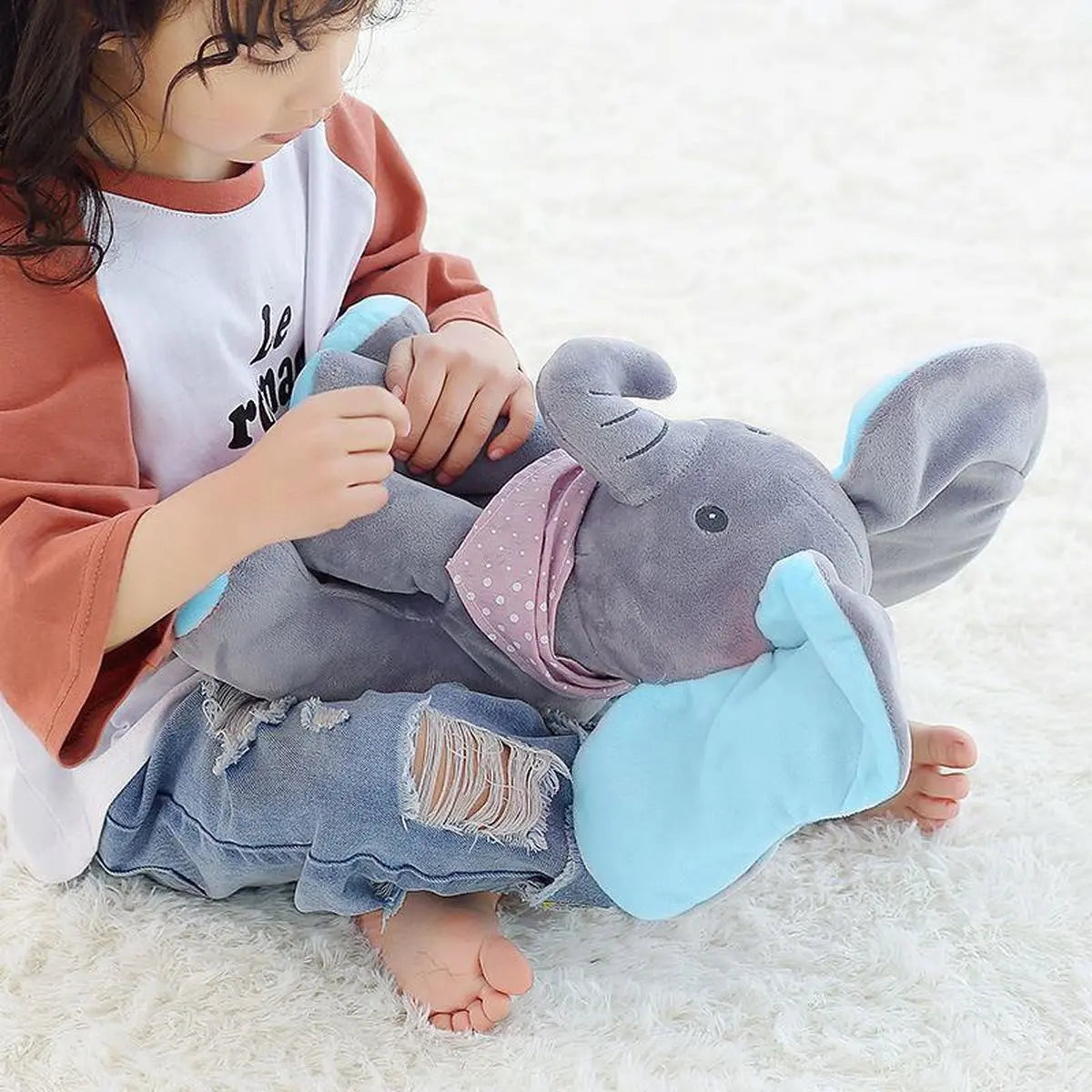Plüsch-Elefant mit Musik – Bewegliche Ohren & Garantiertes Kinderlachen Zorenza