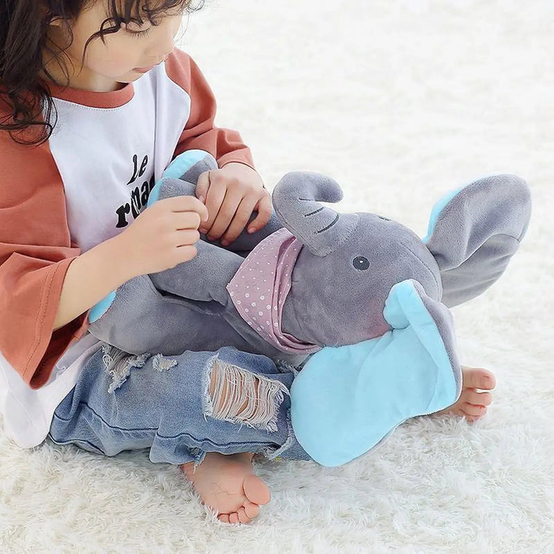 Plüsch-Elefant mit Musik – Bewegliche Ohren & Garantiertes Kinderlachen Zorenza