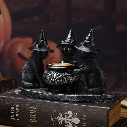 Kerzenhalter — geheimnisvolle Stimmung für Halloween Zorenza