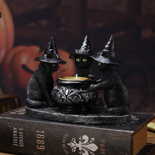 Kerzenhalter — geheimnisvolle Stimmung für Halloween Zorenza