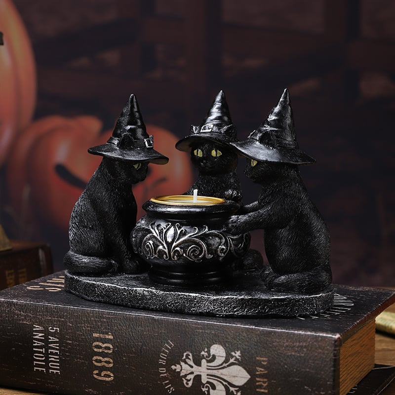 Kerzenhalter — geheimnisvolle Stimmung für Halloween Zorenza