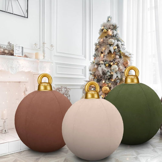 Aufblasbare Weihnachtskugeln groß — Stilvolle & überraschende Dekoidee Mivoza Deutschland