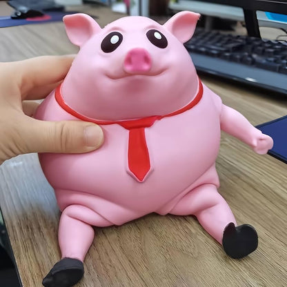 Antistress-Spielzeug Schweinchen | Weicher, langlebiger Gummi Mivoza Deutschland