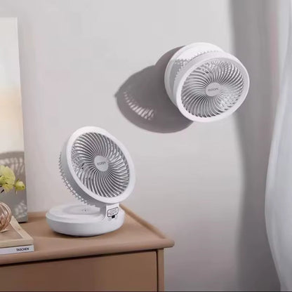 2-in-1 Ventilator für Wand & Tisch – Leise, Platzsparend & Leistungsstark Zorenza