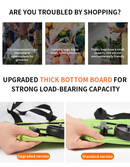 🔥Shopping Bag Folding Green Bag Zorenza