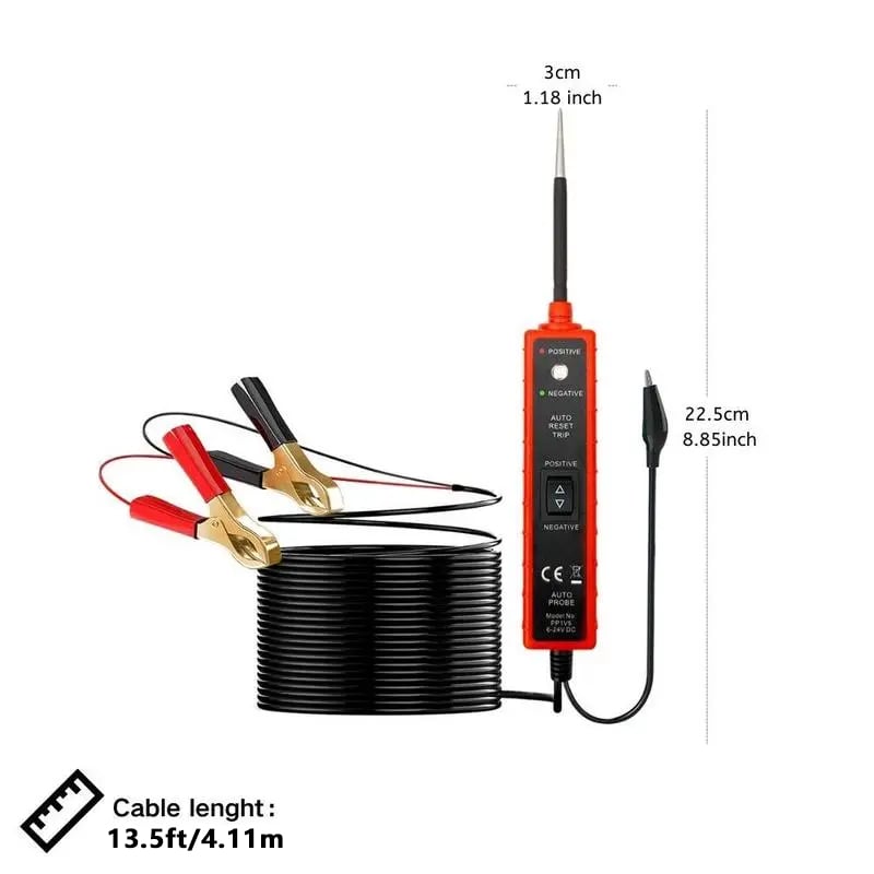 Auto-Schaltkreistester – 6-24V Elektrisches Diagnosetool Zorenza
