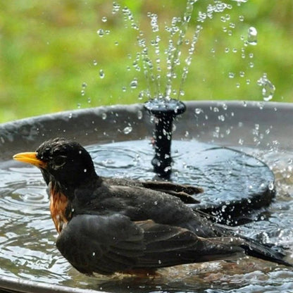 1+1 Gratis | Solarbetriebener Schwimmender Gartenbrunnen Zorenza