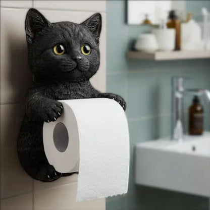 Toilettenpapierhalter Tierkopf — Robuster Harzhalter mit verspieltem Design Zorenza
