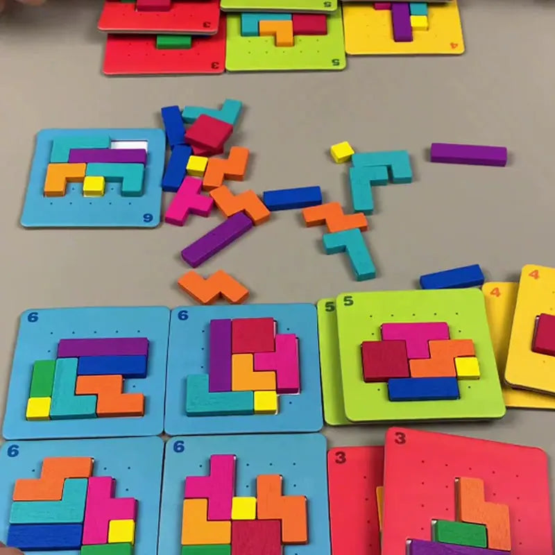 Kinder-Puzzlespiel — Kreativität und Denkstärke fördern Zorenza