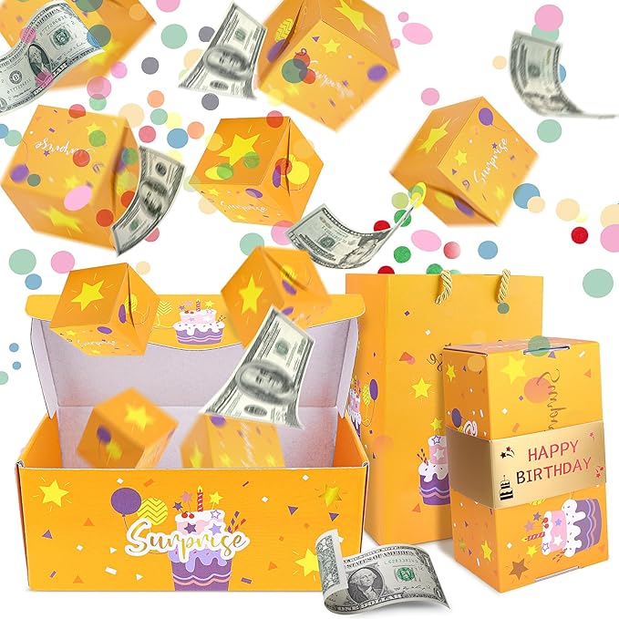 Überraschungs-Geschenkbox – Ideal für Geburtstage & Anlässe Zorenza