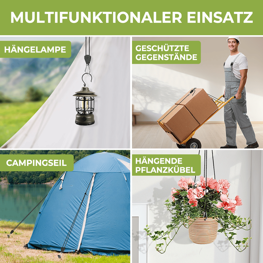 🔥Letzter Tag 49 % Rabatt🌄Winddichtes Outdoor-Seil Zorenza