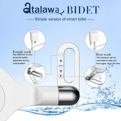 Bidet | Sanfte Reinigung, Umweltfreundlich & Komfortabel Zorenza