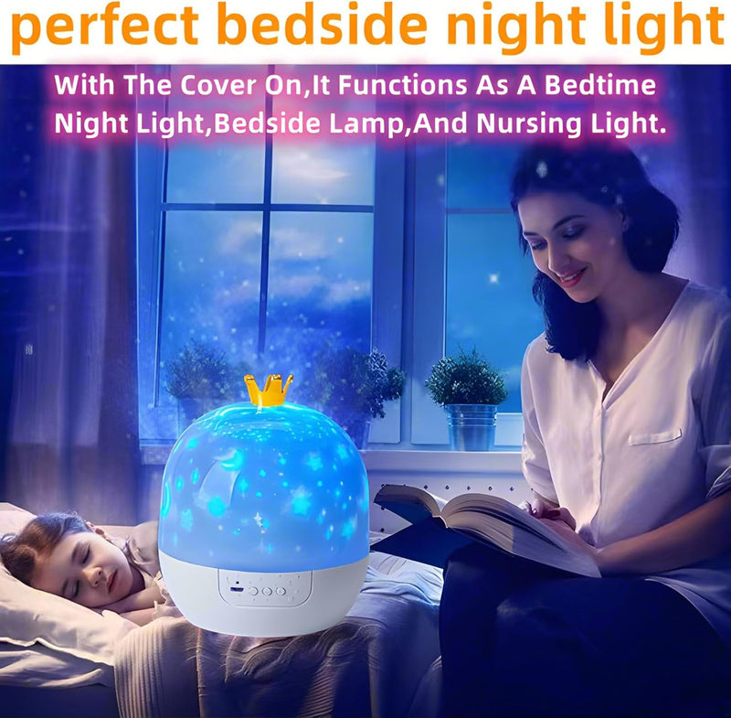 2-in-1 Sternprojektor mit Nachtlicht – Planetarium-Qualitätsprojektion Zorenza