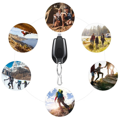 🔥Heißer Verkauf 47% OFF🔥Schlüsselanhänger-Powerbank - IPHONE / SCHWARZ / KAUF 1 Zorenza