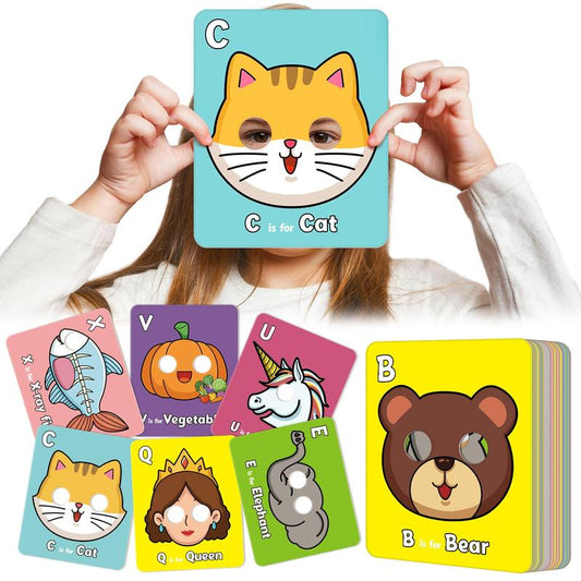 Tiermasken zum Alphabetlernen — spielerisch Buchstaben entdecken Zorenza