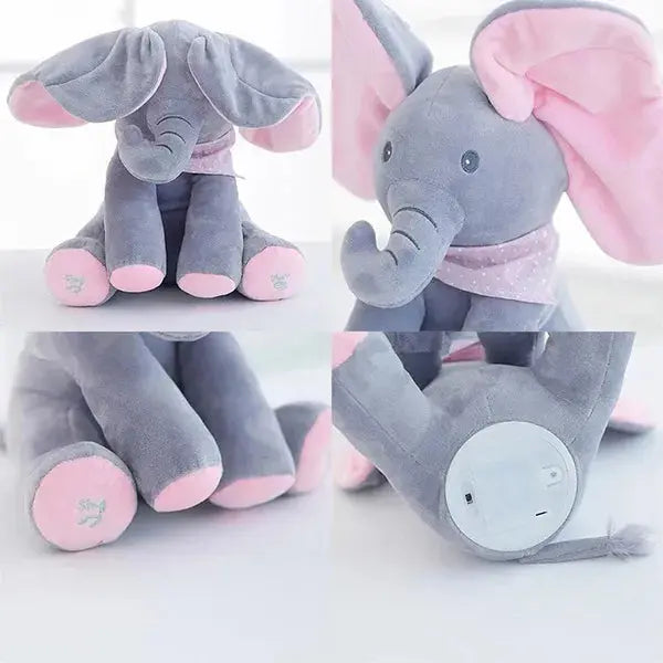 Plüsch-Elefant mit Musik – Bewegliche Ohren & Garantiertes Kinderlachen Zorenza