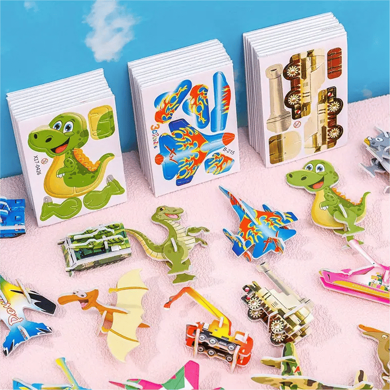 15+10 GRATIS | Bildungs-3D-Puzzle-Set für Kinder – Spaß & Lernen kombiniert Zorenza
