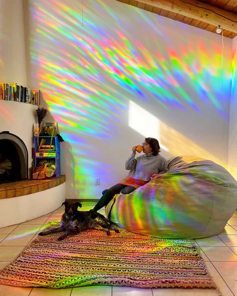 🌈 Rainbow Window Sticker Zorenza