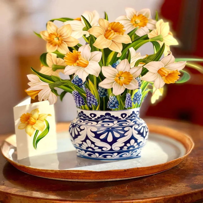 3D-Klappkarte Blumen — Für Jubiläen, Feste & spezielle Ereignisse Zorenza