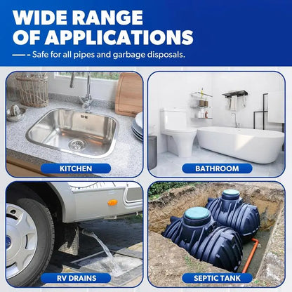 Abflussreiniger | Schnell wirksam und rohrschonend Zorenza