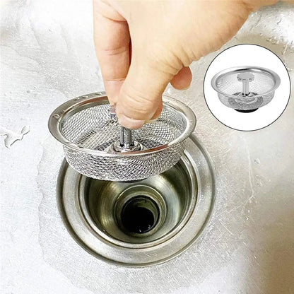 Abflusssieb für Spüle — Verhindert teure & unangenehme Rohrreinigung 2er Set Mivoza Deutschland