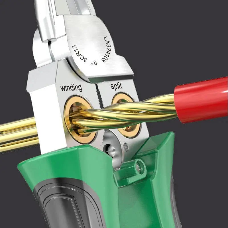 8-in-1 Abisolierzange mit Spannungsprüfer – Präzise, robust &amp; vielseitig Mivoza Deutschland