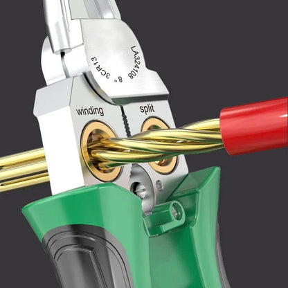 8-in-1 Abisolierzange mit Spannungsprüfer – Präzise, robust &amp; vielseitig Mivoza Deutschland