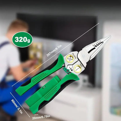 8-in-1 Abisolierzange mit Spannungsprüfer – Präzise, robust &amp; vielseitig Mivoza Deutschland
