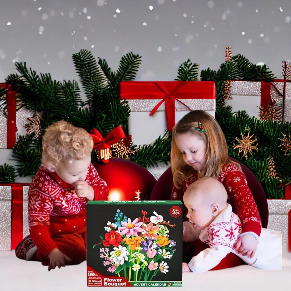 Adventskalender „Blumen-Bausteine – 24 Tage kreative Vorfreude“ Zorenza