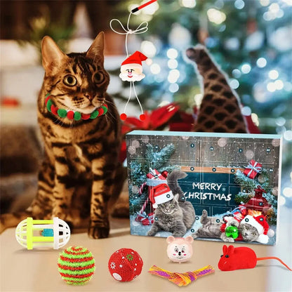 Adventskalender für Katzen | 24 liebevoll ausgewählte Spielzeuge Mivoza Deutschland