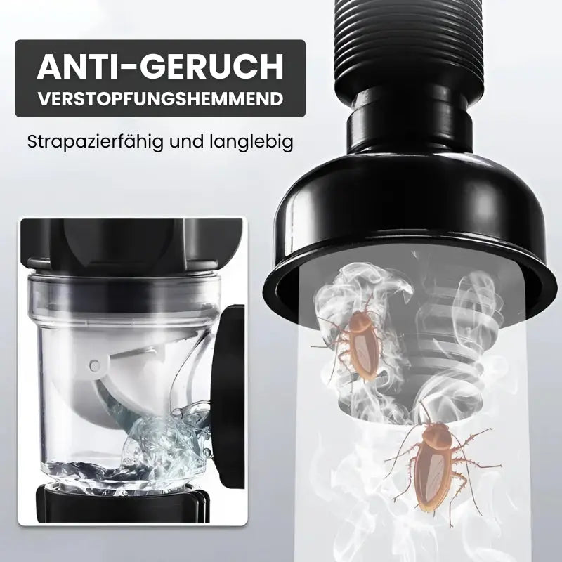 Anti-Geruch Universal Waschbecken Abflussrohr Mivoza Deutschland
