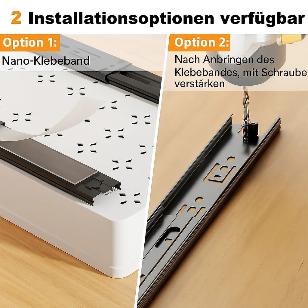 Ausziehbarer Schrank-Organizer | Platzsparend & ohne Bohren Zorenza