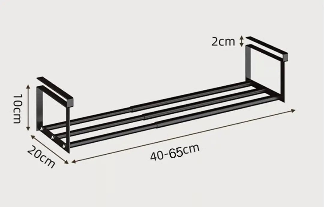 Ausziehbares Schrankeinlegefach — Platzsparende Ordnung im Handumdrehen Zorenza